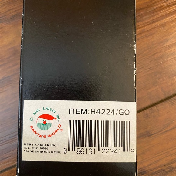 Vintage Gold Twisted Candles 12” NEW Kurt Adler Wedding Celebration Party - Picture 4 of 5